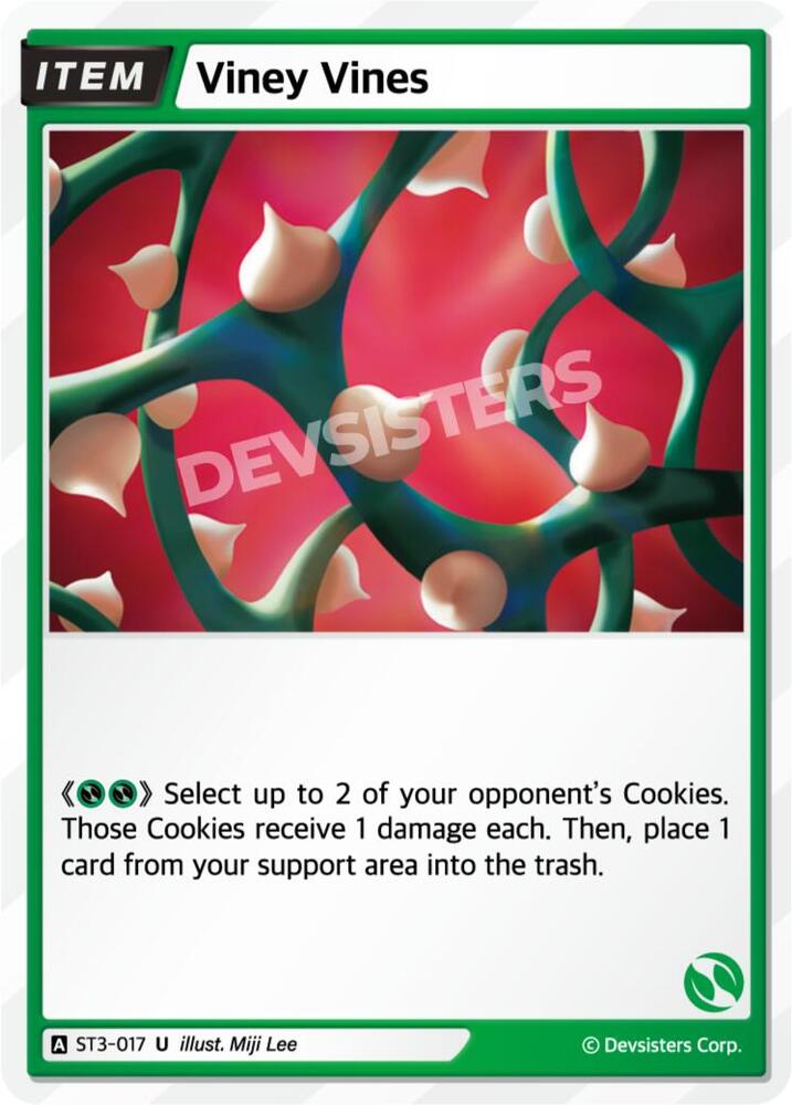 Viney Vines - Starter Deck Assortment 1 - CookieRun: Braverse TCG