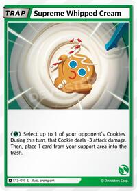Supreme Whipped Cream #ST3-019 from Starter Deck Assortment 1 Pokemon card image