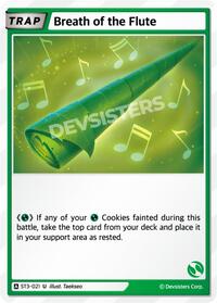 Breath of the Flute #ST3-021 from Starter Deck Assortment 1 Pokemon card image