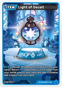 Light of Deceit #BS9-091 from A Game of Truth and Deceit Pokemon card image