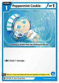 Peppermint Cookie #ST4-006 from Starter Deck Assortment 1 Pokemon card image
