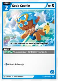Soda Cookie #ST4-008 from Starter Deck Assortment 1 Pokemon card image