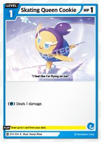 Skating Queen Cookie #ST4-014 from Starter Deck Assortment 1 Pokemon card image
