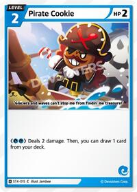 Pirate Cookie #ST4-015 from Starter Deck Assortment 1 Pokemon card image