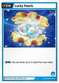 Lucky Pearls #ST4-018 from Starter Deck Assortment 1 Pokemon card image