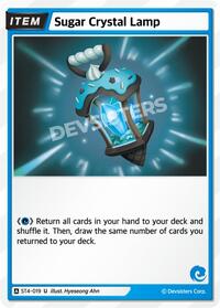 Sugar Crystal Lamp #ST4-019 from Starter Deck Assortment 1 Pokemon card image