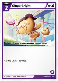 GingerBright (002) #ST5-002 from Starter Deck Assortment 1 Pokemon card image