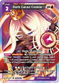 Dark Cacao Cookie #BS9-097 from A Game of Truth and Deceit Pokemon card image