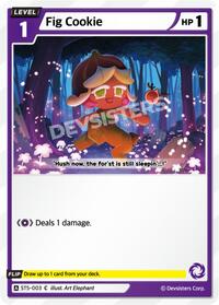 Fig Cookie #ST5-003 from Starter Deck Assortment 1 Pokemon card image