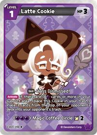 Latte Cookie (Ver. 2) #BS9-098 from A Game of Truth and Deceit Pokemon card image