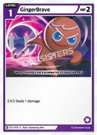 GingerBrave (009) (Ver. 2) #ST5-009 from Starter Deck Assortment 1 Pokemon card image