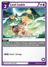 Carol Cookie #ST5-010 from Starter Deck Assortment 1 Pokemon card image