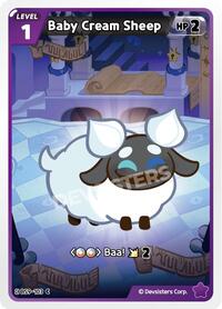 Baby Cream Sheep #BS9-103 from A Game of Truth and Deceit Pokemon card image