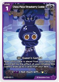 Chess Piece Strawberry Cookie #BS9-106 from A Game of Truth and Deceit Pokemon card image