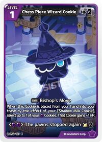 Chess Piece Wizard Cookie #BS9-107 from A Game of Truth and Deceit Pokemon card image