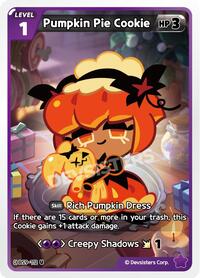 Pumpkin Pie Cookie (Ver. 1) #BS9-112 from A Game of Truth and Deceit Pokemon card image