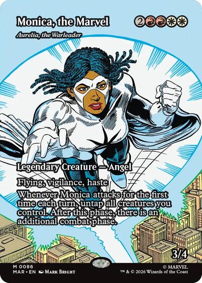Monica the Marvel Aurelia the Warleader Borderless