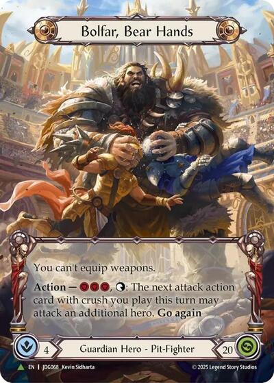 Bolfar Bear Hands Marvel