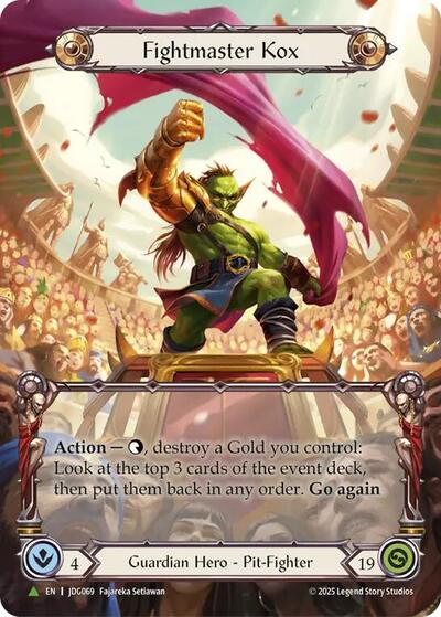 Fightmaster Kox (Marvel) - JDG069 card