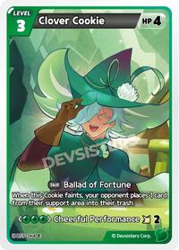 Clover Cookie (Ver. 2) #BS9-064 from A Game of Truth and Deceit Pokemon card image