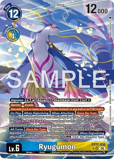 Ryugumon (Alternate Art) Digital World Shambala card price