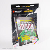 GAMEGENIC mtg Marvel カードアルバム ドクター ドゥーム Magic: The Gathering Marvel Superheroes Zip-Up Album 18-Pocket