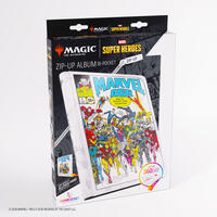 Magic: The Gathering Marvel Superheroes Zip-Up Album 18-Pocket
