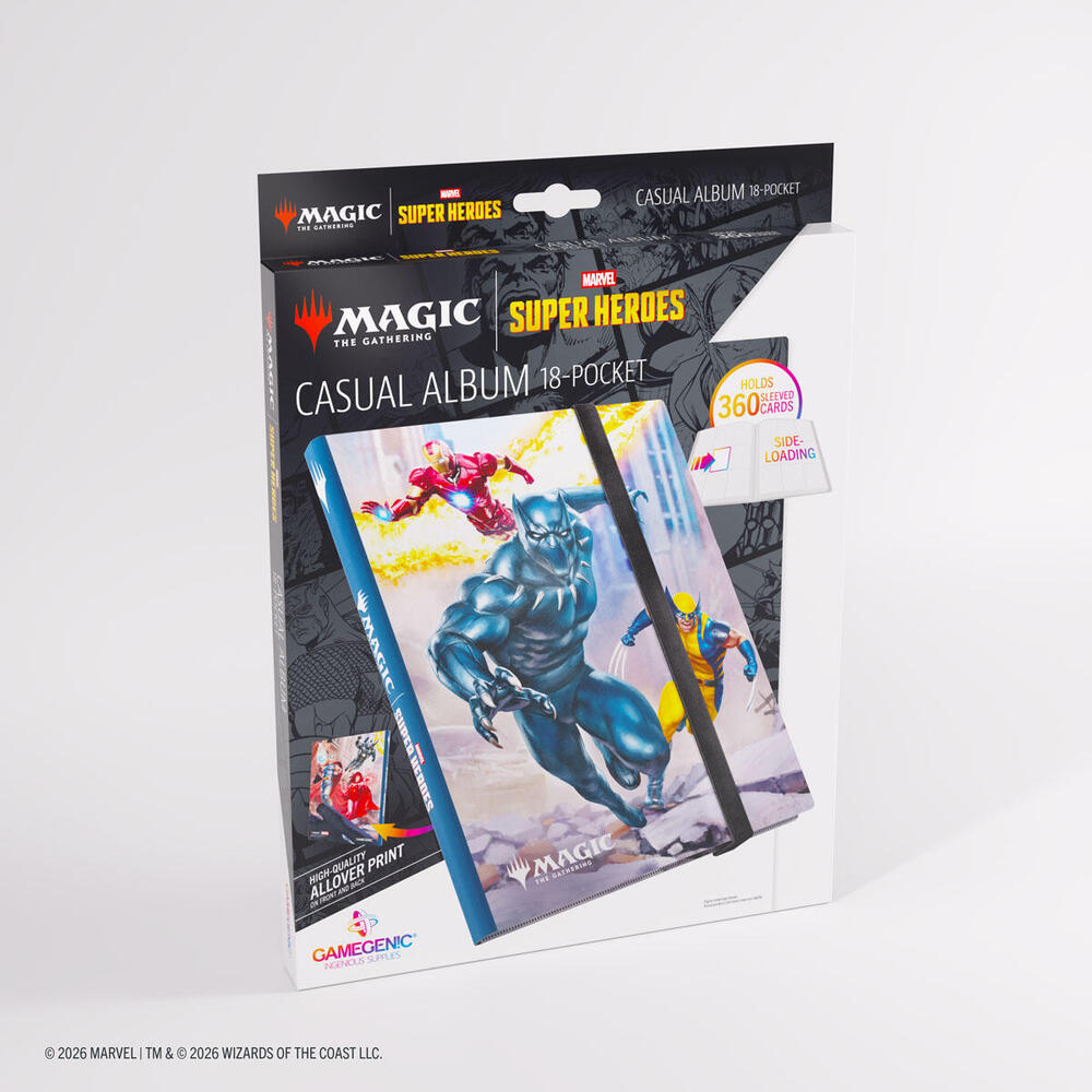 Magic: The Gathering Marvel Superheroes Casual Album 18-Pocket