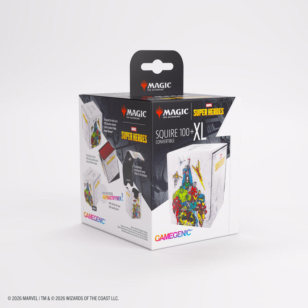 Magic: The Gathering Marvel Superheroes Squire 100+ XL Convertible