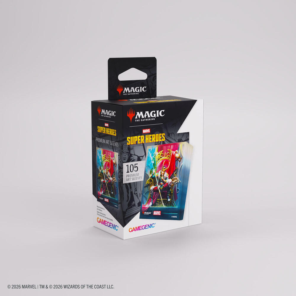 Magic: The Gathering Marvel Superheroes Premium Art Sleeves - Loki