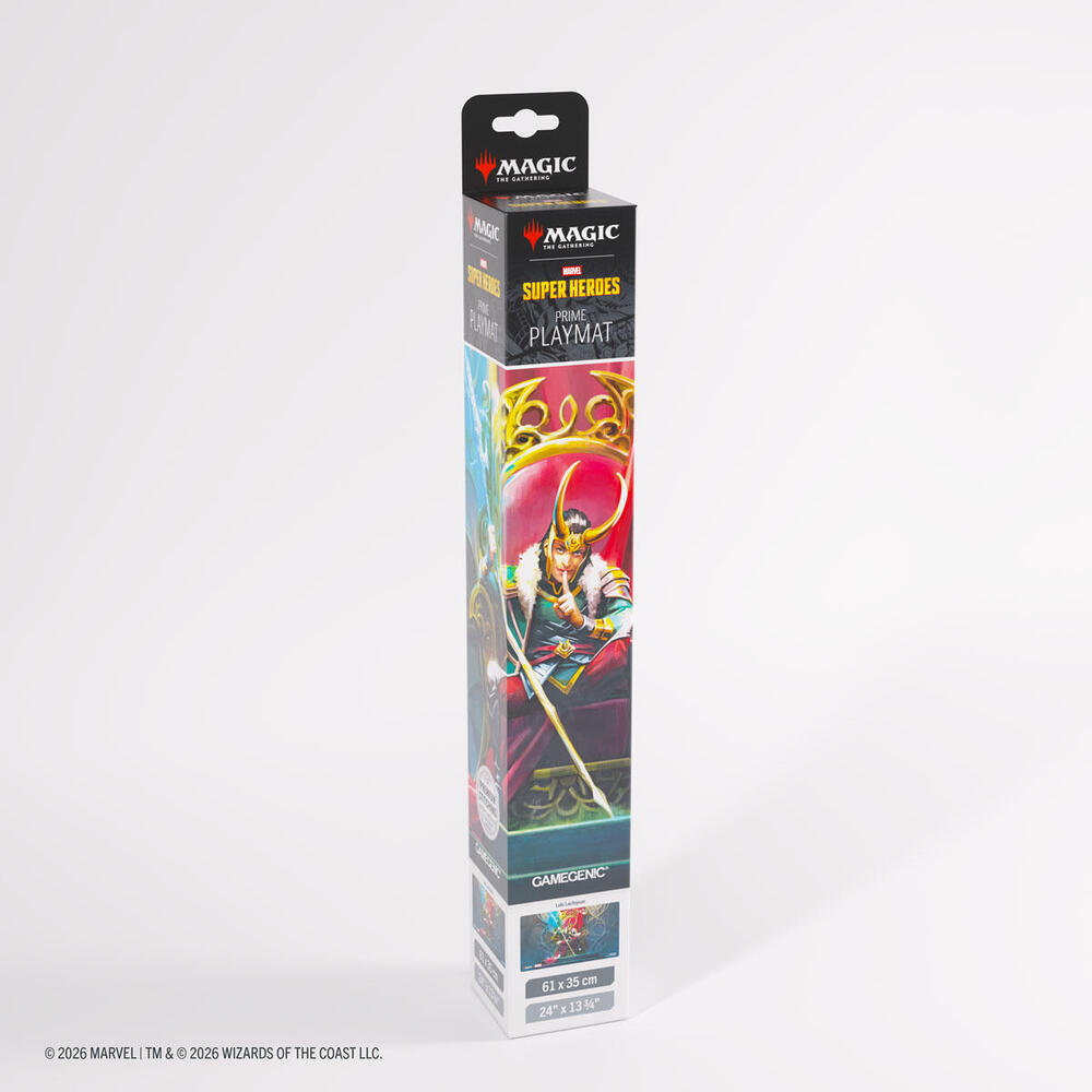Magic: The Gathering Marvel Superheroes Prime Playmat - Loki