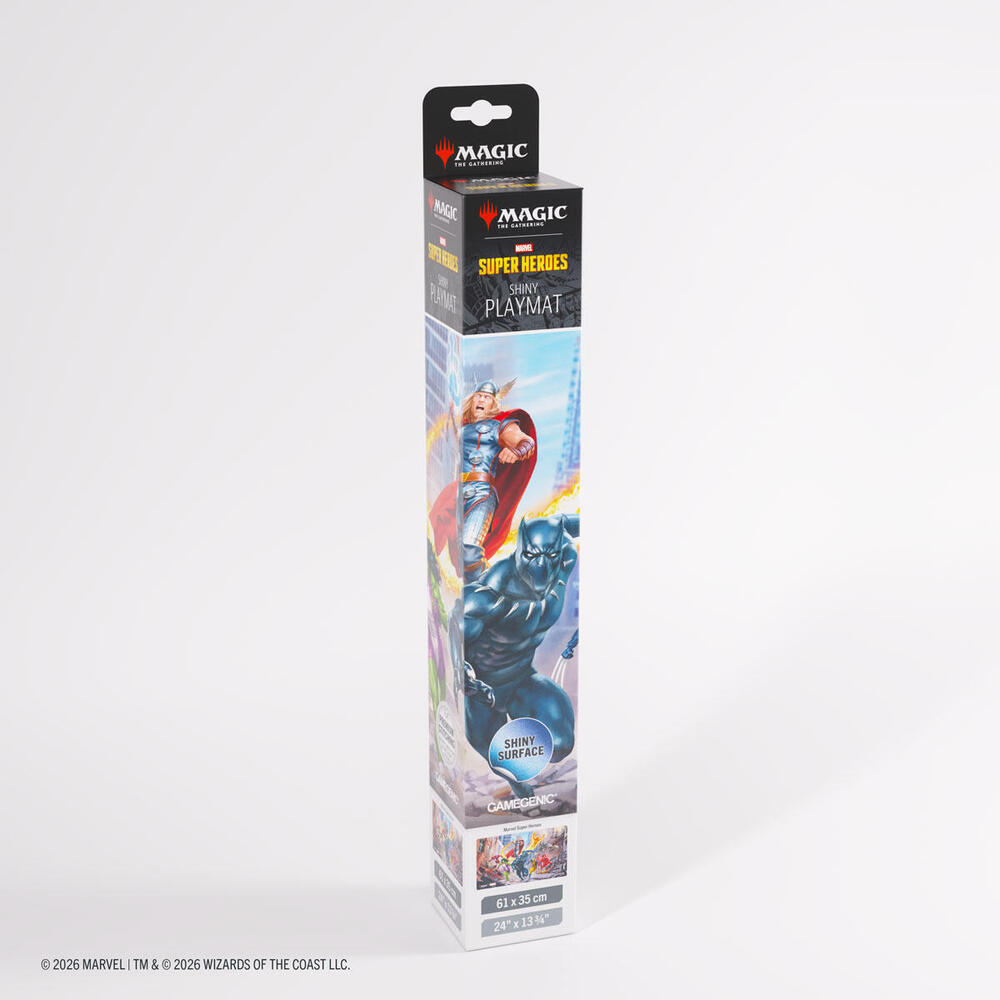 Magic: The Gathering Marvel Superheroes Shiny Playmat - Marvel
