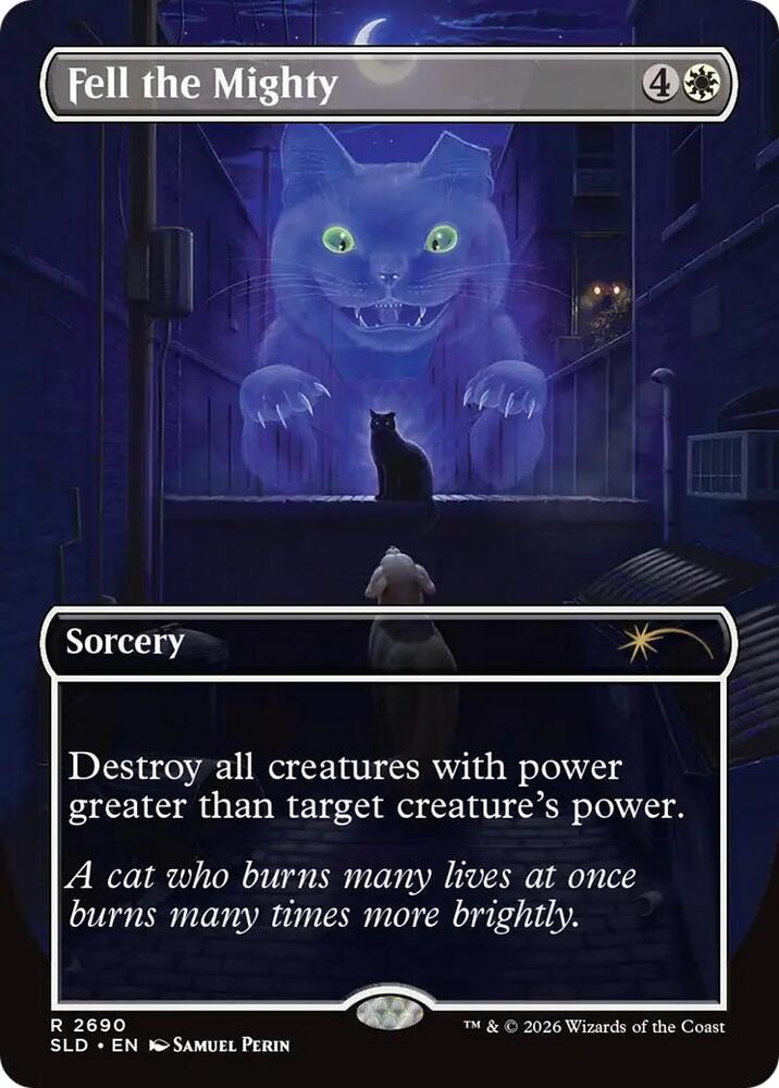 Fell the Mighty (2690) - Secret Lair Drop Series - Magic: The