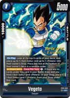 Vegeta - FB10-038 - Cross Force Release Event Cards - Dragon Ball