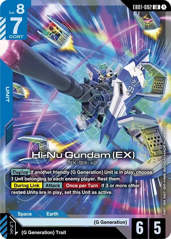 Hi-Nu Gundam (EX) - Eternal Nexus - Gundam Card Game - TCGplayer.com