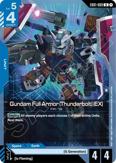 Gundam Full Armor (Thunderbolt) (EX) Eternal Nexus card price