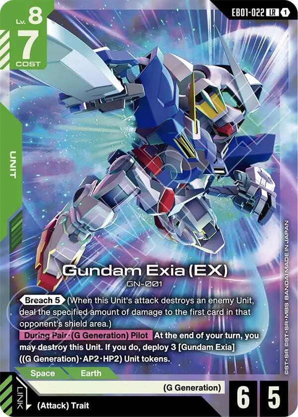Gundam Exia (EX) - Eternal Nexus - Gundam Card Game - TCGplayer.com