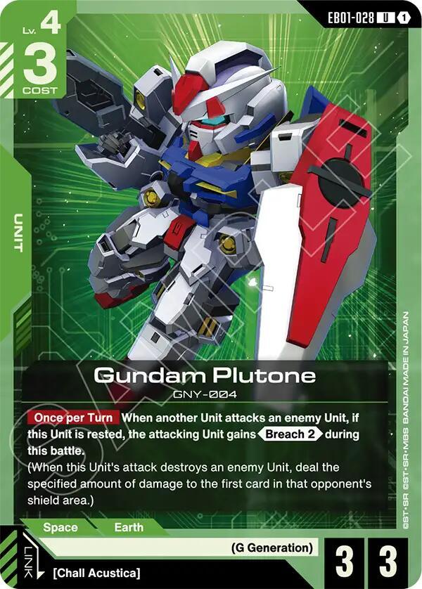 Gundam Plutone - Eternal Nexus - Gundam Card Game - TCGplayer.com