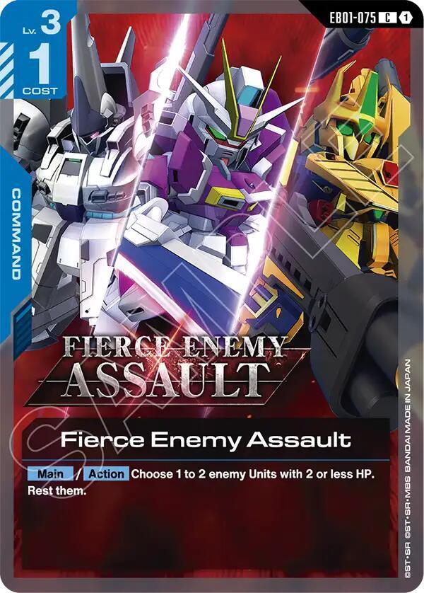 Eternalページ Fierce Enemy Assault - Eternal Nexus - Gundam Card Game
