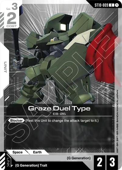 Graze Duel Type card