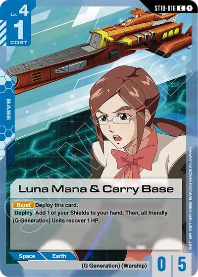 Luna Mana & Carry Base card