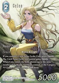 Celes #PR-211/20-031R from FF: Promo Cards Pokemon card image