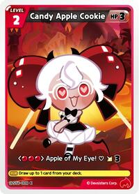Candy Apple Cookie #ST6-008 from Starter Deck Assortment 2: Legendary Cookie Pokemon card image