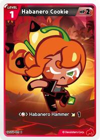 Habanero Cookie #ST6-011 from Starter Deck Assortment 2: Legendary Cookie Pokemon card image
