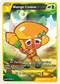 Mango Cookie #ST7-002 from Starter Deck Assortment 2: Legendary Cookie Pokemon card image