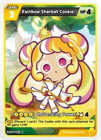 Rainbow Sherbet Cookie #ST7-003 from Starter Deck Assortment 2: Legendary Cookie Pokemon card image