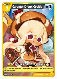 Caramel Choux Cookie #ST7-005 from Starter Deck Assortment 2: Legendary Cookie Pokemon card image