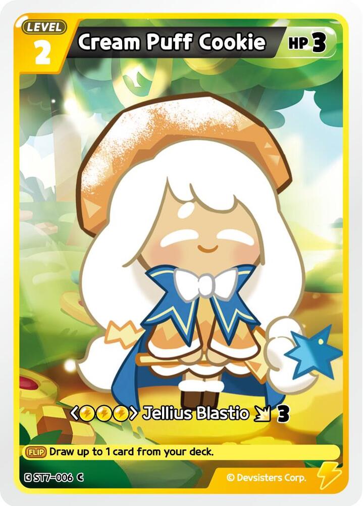 Cream Puff Cookie - Starter Deck Assortment 2: Legendary Cookie