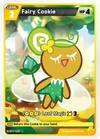 Fairy Cookie #ST7-007 from Starter Deck Assortment 2: Legendary Cookie Pokemon card image