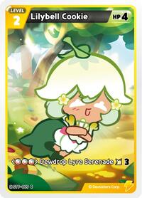 Lilybell Cookie #ST7-009 from Starter Deck Assortment 2: Legendary Cookie Pokemon card image
